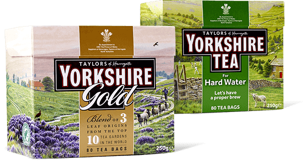 Yorkshire Gold Tea / Taylors of Harrogate 80 bags